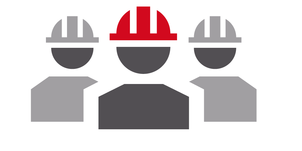 ikona troch pracovníkov